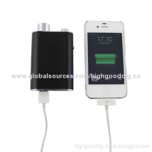 3,200mAh huge capacity power bank mod V-bank electronic cigarette